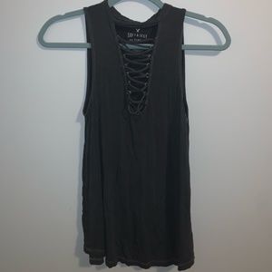 American Eagle Soft & Sexy Lace Up Tank